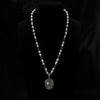 Wholesale Niche Fashion Freshwater Pearl Necklace With Mixed Gemstone Inlay Pendant And Electroplating Treatment