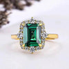 Wholesale Niche Geometric Copper Ring With Animals Zodiac Zircon For Women