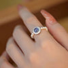Wholesale Niche Geometric Imitation Pearl Handmade Women's Ring