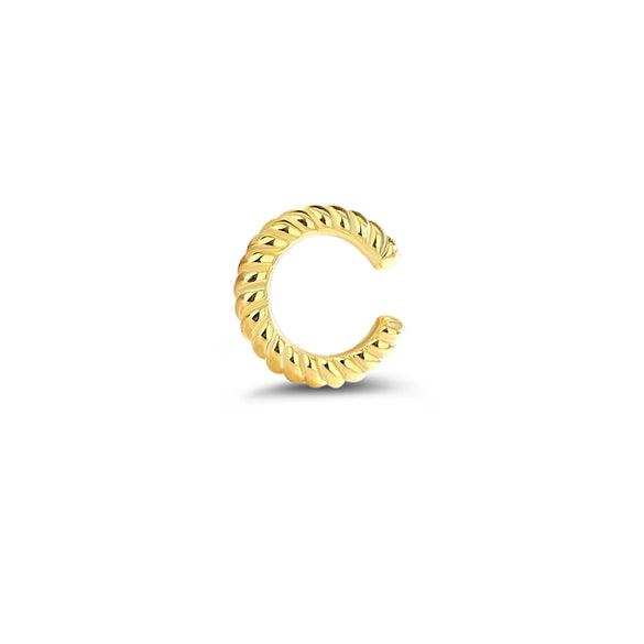 Wholesale Niche Style S925 Silver C And Ushape Geometric Electroplated Ear Bone Clip Earrings For Women