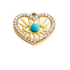 Wholesale Niche Style Totem Pattern Stainless Steel Electroplated Jewelry Necklace Pendant