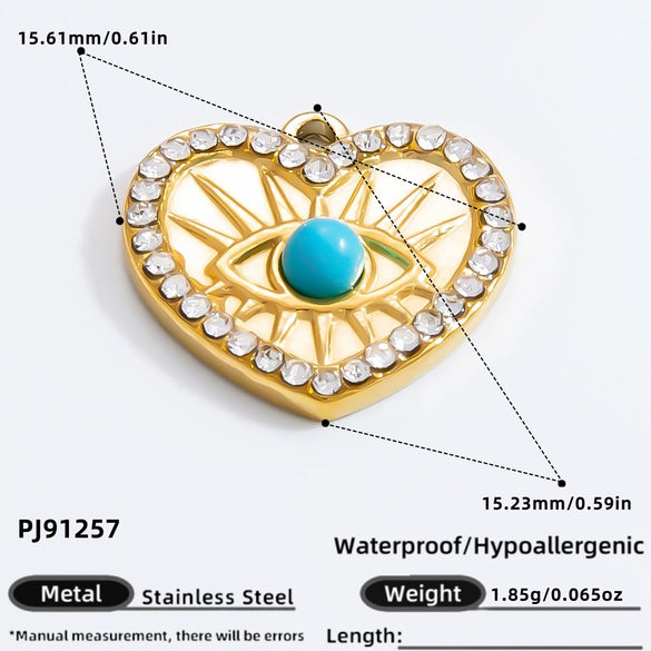 Wholesale Niche Style Totem Pattern Stainless Steel Electroplated Jewelry Necklace Pendant