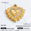 Wholesale Niche Style Totem Pattern Stainless Steel Electroplated Jewelry Necklace Pendant