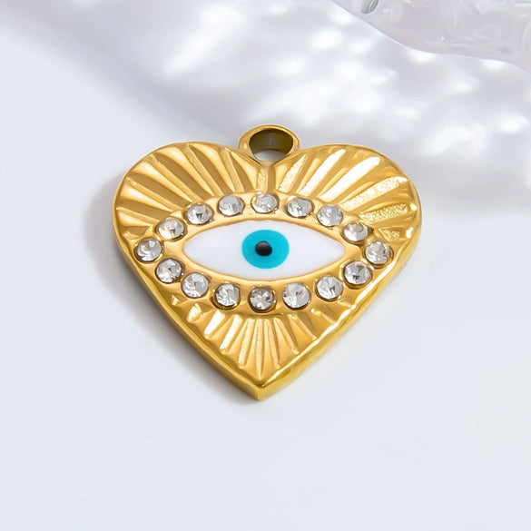 Wholesale Niche Style Totem Pattern Stainless Steel Electroplated Jewelry Necklace Pendant
