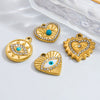 Wholesale Niche Style Totem Pattern Stainless Steel Electroplated Jewelry Necklace Pendant