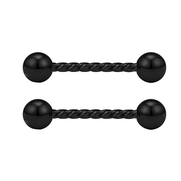 Wholesale Nipple Ring Stainless Steel Geometric Style Electroplating Peach Heart Piercing Jewelry