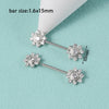 Wholesale Nipple Ring Stainless Steel Zircon Heartshaped Clover Rabbit Animal Snakeshaped Polished