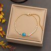 Wholesale Nonfading New Electroplated Geometric Titanium Steel Bracelet For Women