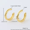 Wholesale Nonpierced Ear Bone Clip And Ear Clip Set Copper Geometric U Shape Electroplated Minimalist Style