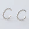 Wholesale Nonpierced Ear Bone Clip And Ear Clip Set Copper Geometric U Shape Electroplated Minimalist Style