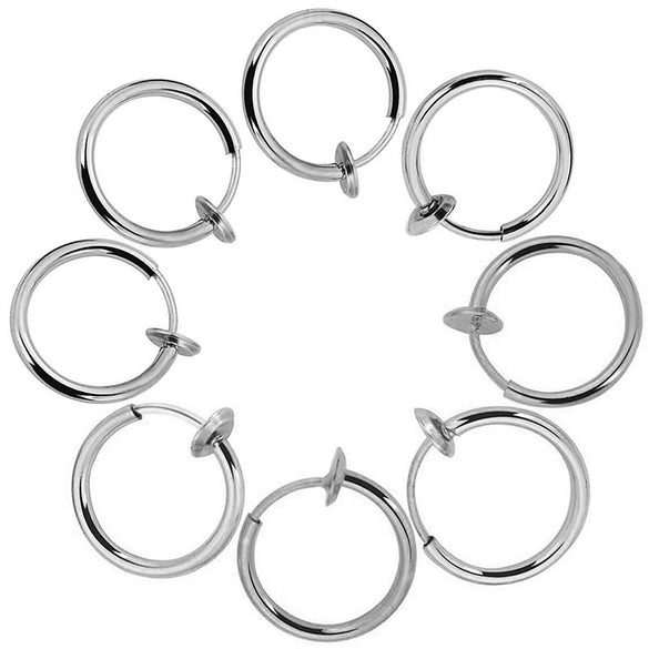 Wholesale Nonpierced Spring Ear Clips Copper Smooth And Brightening For Men And Women