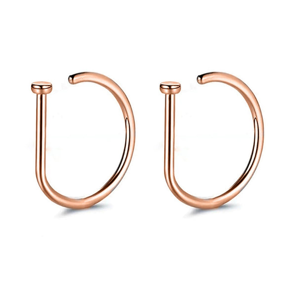 Wholesale Nose Accessories Copper Geometric Style With Electroplating Treatment For Women