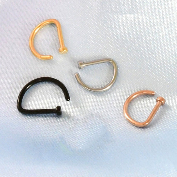 Wholesale Nose Accessories Copper Geometric Style With Electroplating Treatment For Women