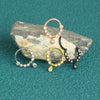 Wholesale Nose Jewelry Stainless Steel Zircon Crown Star Pattern Electroplated