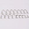 Wholesale Nose Ring Stainless Steel Zircon Clawshaped Fivestar Heart Sshaped Lshaped Straight Rod Electroplated