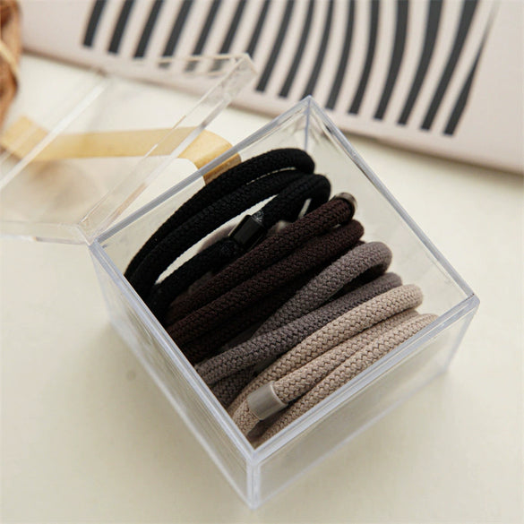 Wholesale Nylon Handmade Braided Hair Rope Hair Accessories
