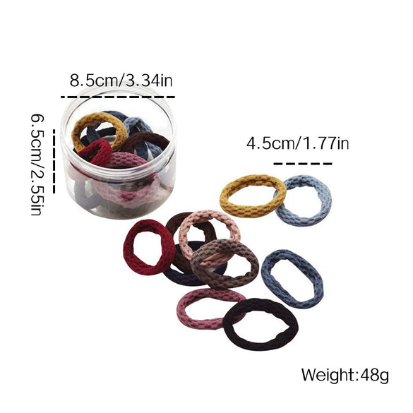 Wholesale Nylon High Elastic Handmade Round Hair Ring For Women