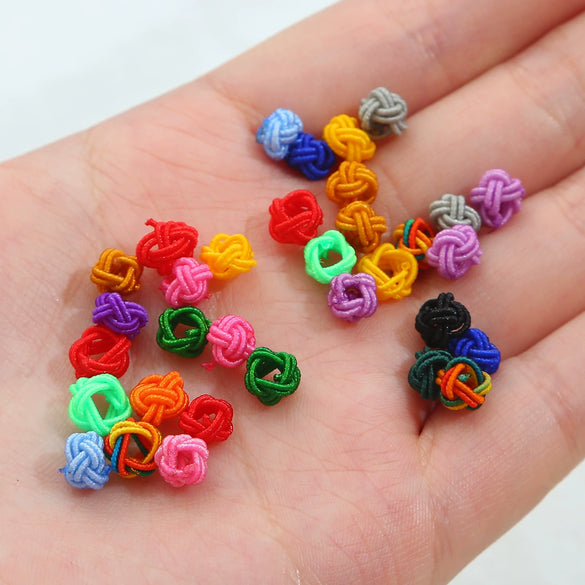 Wholesale Nylon Pineapple Buckle Red Rope Hand Woven Diy Chinese Knot Bracelet Accessories Material