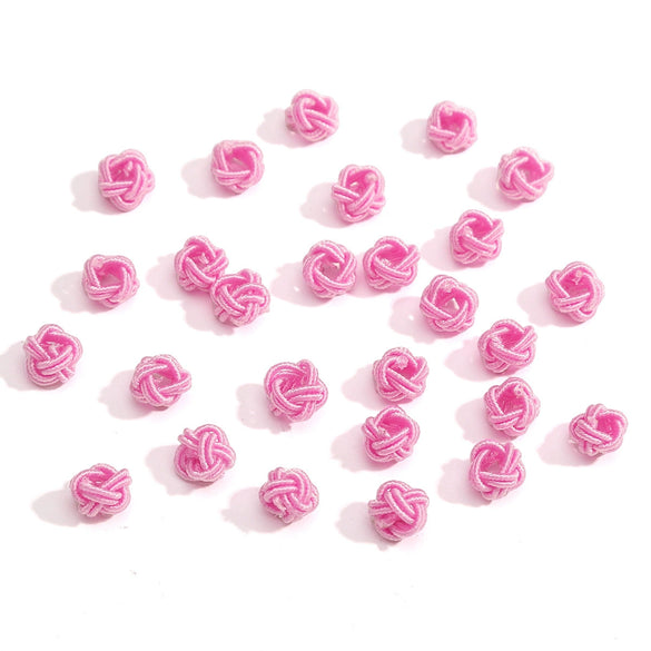 Wholesale Nylon Pineapple Buckle Red Rope Hand Woven Diy Chinese Knot Bracelet Accessories Material