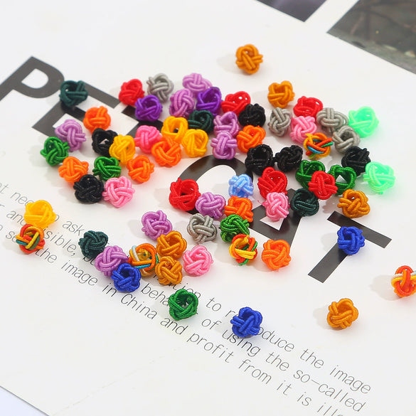 Wholesale Nylon Pineapple Buckle Red Rope Hand Woven Diy Chinese Knot Bracelet Accessories Material