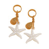 Wholesale Ocean Style Animal Zodiac Alloy Earrings 14K Gold Plated For Women