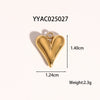 Wholesale Ocean Wind Jewelry Accessories Stainless Steel Pendant With Starfish And Love Design Classic Pattern Vacuum Real Gold Electroplating In Pvd Furnace