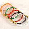 Wholesale Oil Dripping Bamboo Stainless Steel Bracelet With 18K Gold Plating