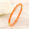 Wholesale Oil Dripping Bamboo Stainless Steel Bracelet With 18K Gold Plating