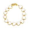 Wholesale Oil Dripping Colorful Heart Shape Copper Bracelet With Electroplating