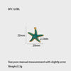 Wholesale Oil Dripping Starfish Stainless Steel Jewelry Accessories For Women Pendant Necklace Bracelet Earrings