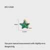 Wholesale Oil Dripping Starfish Stainless Steel Jewelry Accessories For Women Pendant Necklace Bracelet Earrings