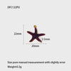 Wholesale Oil Dripping Starfish Stainless Steel Jewelry Accessories For Women Pendant Necklace Bracelet Earrings