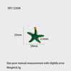 Wholesale Oil Dripping Starfish Stainless Steel Jewelry Accessories For Women Pendant Necklace Bracelet Earrings
