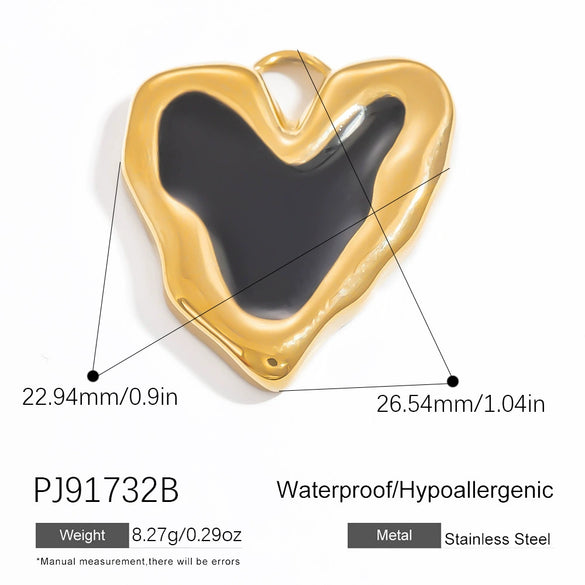 Wholesale Oil Drop Design Sun Shell Pattern Stainless Steel Jewelry Necklace Pendant Diy Accessories