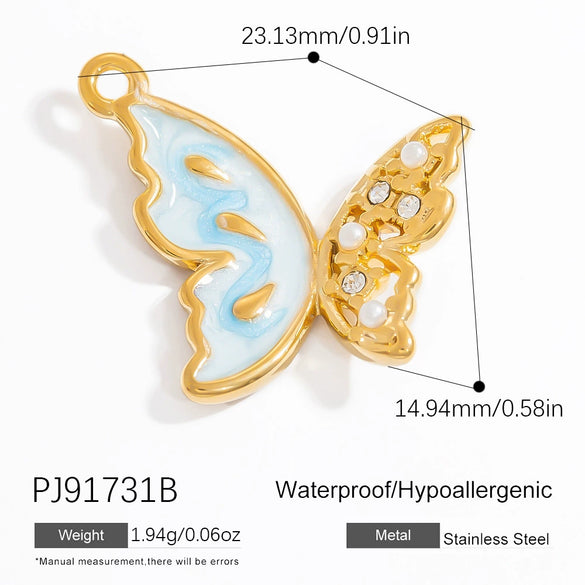 Wholesale Oil Drop Design Sun Shell Pattern Stainless Steel Jewelry Necklace Pendant Diy Accessories