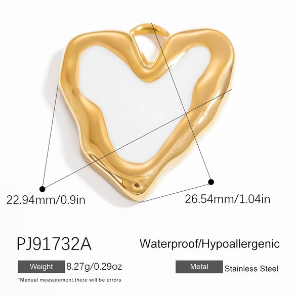 Wholesale Oil Drop Design Sun Shell Pattern Stainless Steel Jewelry Necklace Pendant Diy Accessories