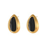 Wholesale Oil Drop Shaped Geometric Stainless Steel Electroplated Earrings For Women