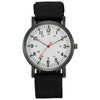 Wholesale Outdoor Sports Watch Plastic Dial Canvas Strap Round Shape Luminous Leisure Style