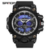 Wholesale Outdoor Sports Watch Tpu Strap Abs Case Acrylic Mirror Round Dial