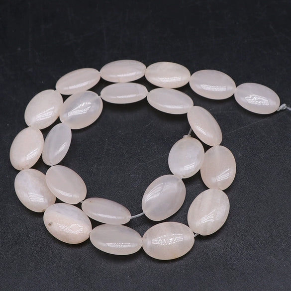 Wholesale Oval Eggshaped Crystal Agate Stone Loose Beads For Diy Accessories Polished