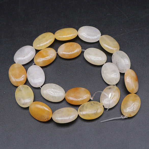 Wholesale Oval Eggshaped Crystal Agate Stone Loose Beads For Diy Accessories Polished