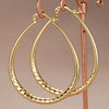 Wholesale Oversized Geometric Earrings Copper Electroplating Jewelry Middle Eastern Trendy Style