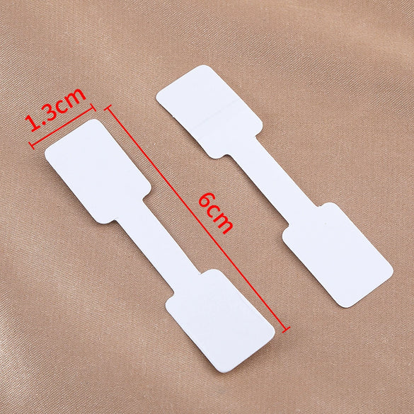 Wholesale Paper Display Card And Jewelry Label With Printing Literary And Artistic Style Square And Round Patterns