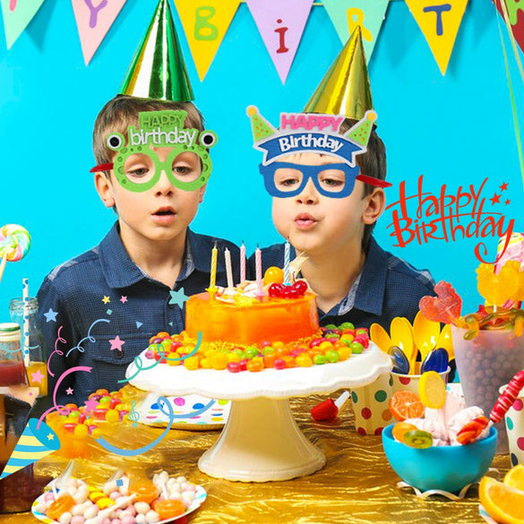 Wholesale Party Decoration Cartoon Animal Plastic Children Photo Props Birthday Funny Glasses