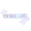 Wholesale Party Glue Cloth Nonwoven Shoulder Strap Courtesy Strap With Glitter Cloth And Bronzing