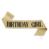 Wholesale Party Glue Cloth Nonwoven Shoulder Strap Courtesy Strap With Glitter Cloth And Bronzing