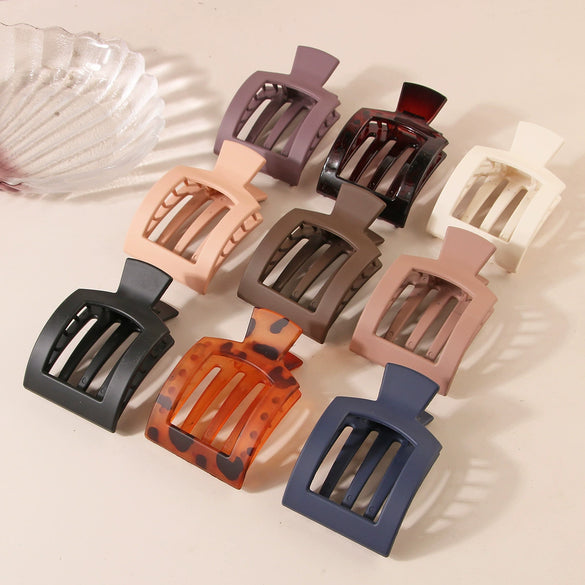 Wholesale Pc Duckbill Hair Clip Geometric Minimalist Painted Style For Women