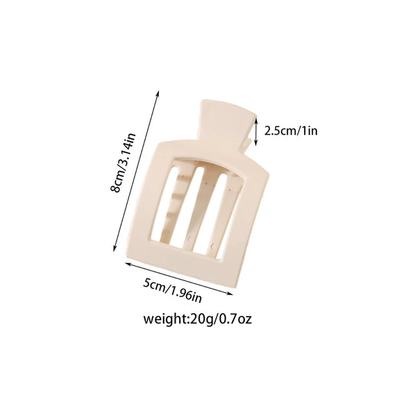 Wholesale Pc Duckbill Hair Clip Geometric Minimalist Painted Style For Women