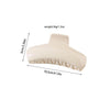 Wholesale Pc Hair Claw Clip For Women Oval Minimalist Geometric Painted