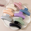 Wholesale Pc Hair Claw Clip For Women Oval Minimalist Geometric Painted